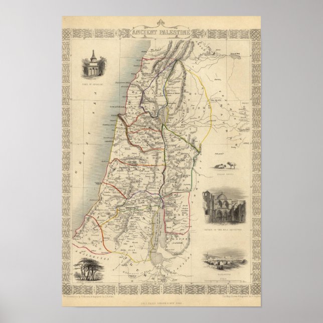 Ancient Palestina Poster (Framsidan)