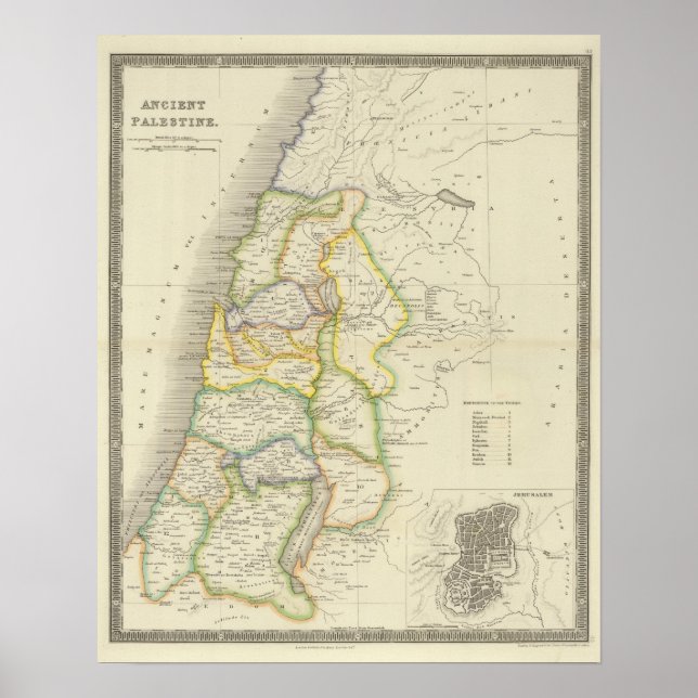 Ancient Palestina Poster (Framsidan)