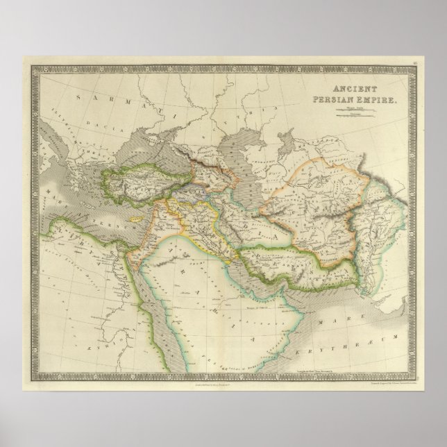 Ancient Persian Empire Poster (Framsidan)