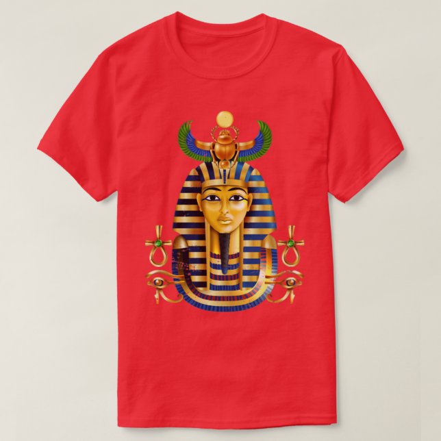 Ancient Pharaoh Egyptian Gift Egypten T Shirt (Design framsida)