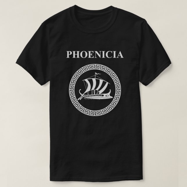Ancient Phoenicia Ancient Civilisation Merchants o T Shirt (Design framsida)