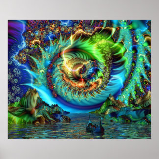 Ancient River - Poster