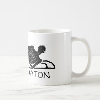 Ancient Roman Artifact Know Thyself Skeleton Kaffemugg