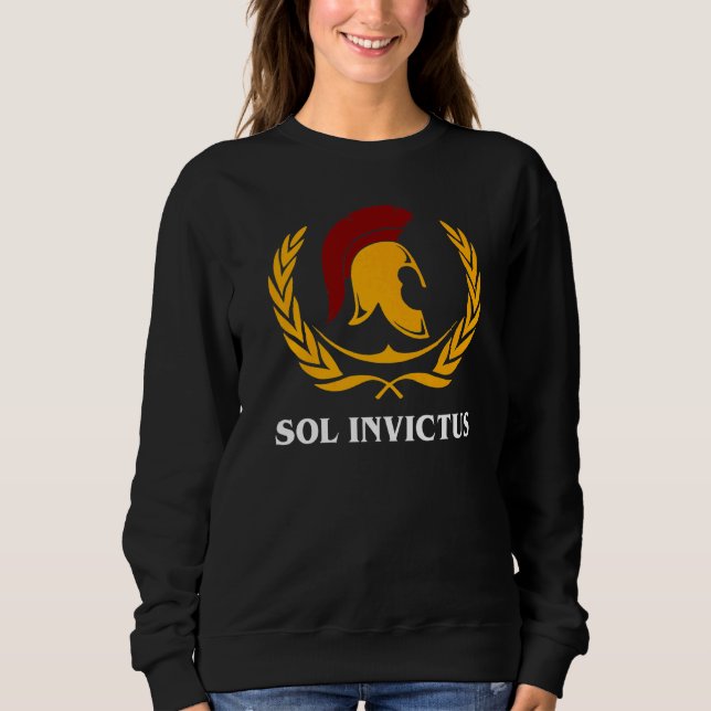 Ancient Roman Mythology Sol Invictus Roman Eagle S T Shirt (Framsida)