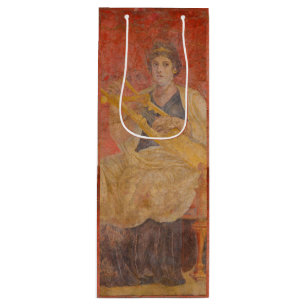 Ancient Roman Pompeii Grbor Fresco Musician Art