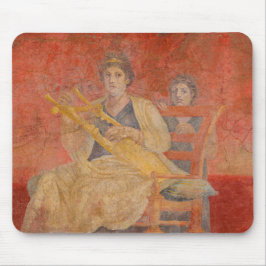Ancient Roman Pompeii Grbor Fresco Musician Art Musmatta