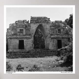 Ancient Ruins: Gateway to Labna, Yucatan, Mexiko Poster