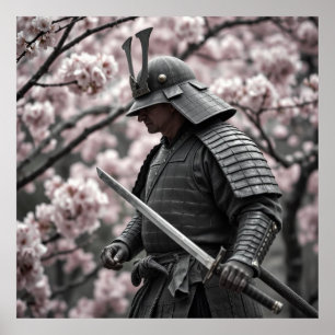 Ancient Samurai - en charkolsbelöning till Warrio Poster