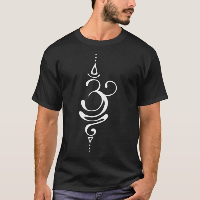Ancient Sanskrit Symbol för BREATHE-inspiration T Shirt (Framsida)