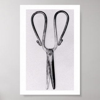 Ancient Scissors - Korea Goryeo dynasty (918-1392) Poster