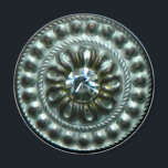 Ancient silver brooch med gem magnet<br><div class="desc">Ursprungligen - av YANKAdesigner!</div>