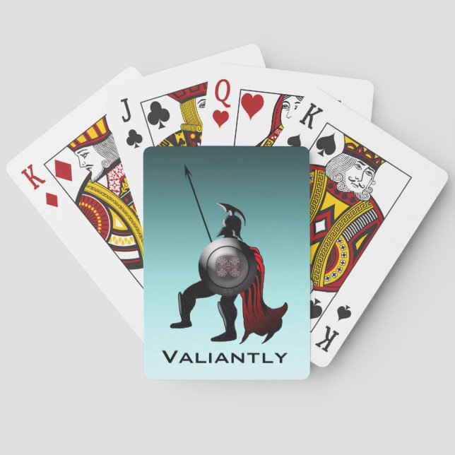 Ancient Spartan Warrior Spelkort (Baksidan)