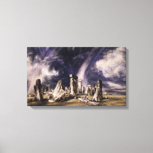 Ancient Stonehenge Monument (av John Constable) Canvastryck