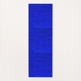 Ancient Sumerian Mesopotamian Mönster Blue