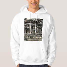 Ancient Sumerian Mesopotamian Mönster Hoodie