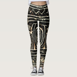 Ancient Sumerian Mesopotamian Mönster Leggings