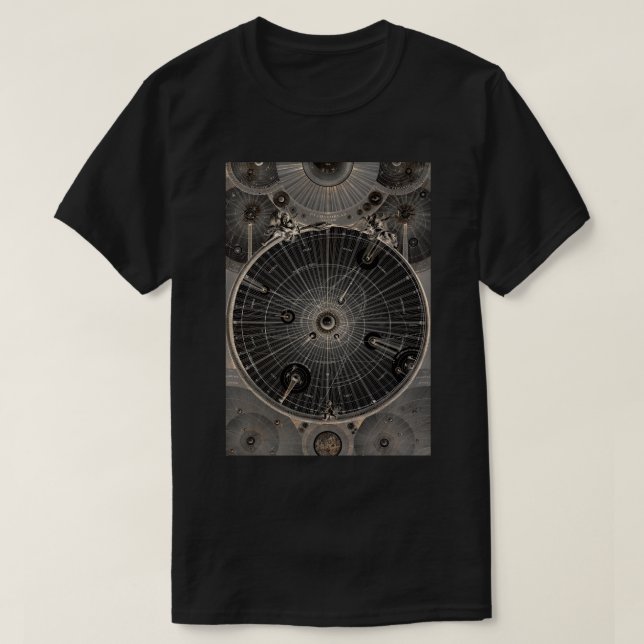 Ancient Synopsis of the Universe Pythagoras Celest T Shirt (Design framsida)