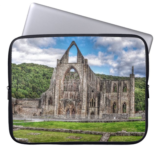 Ancient TAT Abbey, Cistercian Monastery, Wales Laptop Fodral (Framsidan)