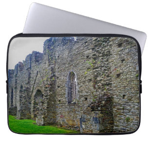 Ancient TAT Abbey, Cistercian Monastery, Wales Laptop Fodral