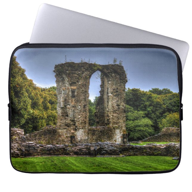 Ancient TAT Abbey, Cistercian Monastery, Wales Laptop Fodral (Framsidan)