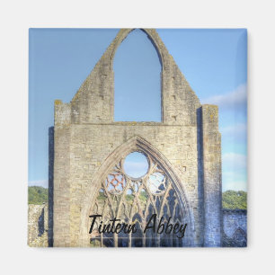 Ancient TAT Abbey, Cistercian Monastery, Wales Magnet