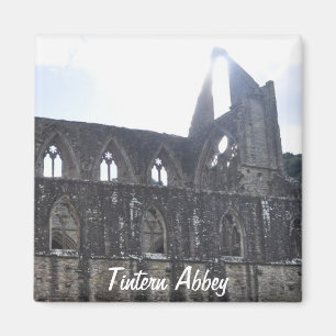 Ancient TAT Abbey, Cistercian Monastery, Wales Magnet