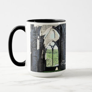 Ancient TAT Abbey, Cistercian Monastery, Wales Mugg