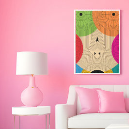 Ancient triangel canvastryck