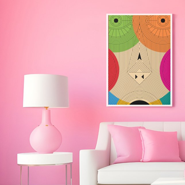 Ancient triangel canvastryck (Skapare uppladdad)