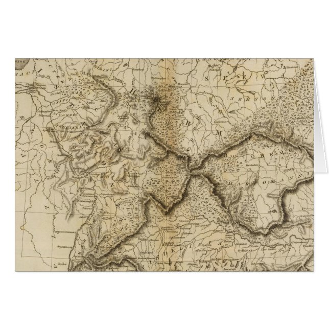 Ancient Tyskland Hälsningskort (Framsidan Horizontal)