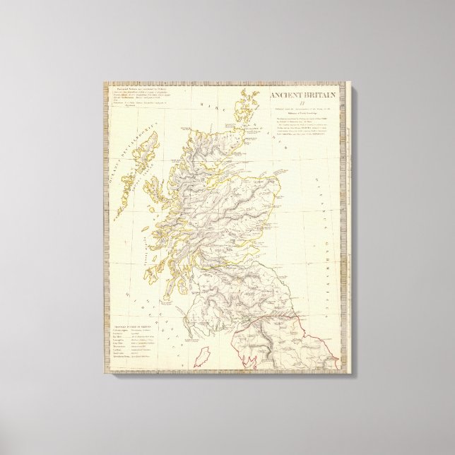 Ancient UK II Canvastryck (Framsida)
