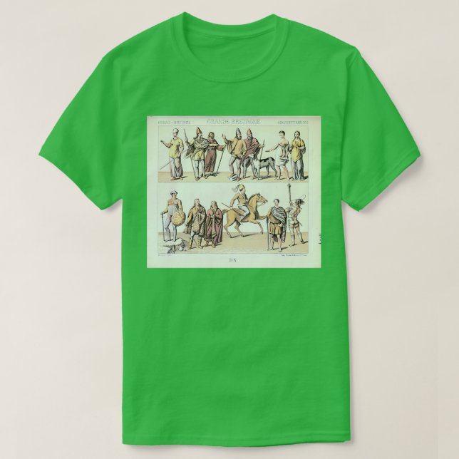 Ancient Underbar Britain mode från Geschichte des T Shirt (Design framsida)
