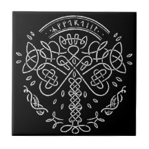 Ancient Viking Celtic Knotwork - Livets träd