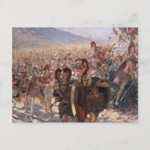 Ancient Warriors Vykort