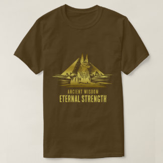 Ancient Wisdom, Eternal Strength - Gold T Shirt