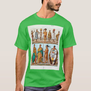 Ancienta afrikanska stamstammar mode och tillbehör t shirt