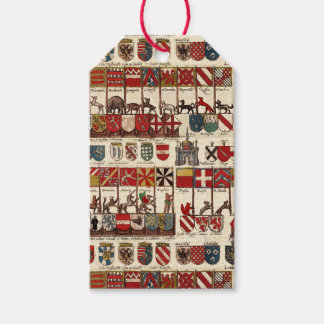 Ancienta Jackar av Arm Heraldry i Vallonien Presentetikett
