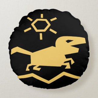 Anciska djurförfäder rund kudde