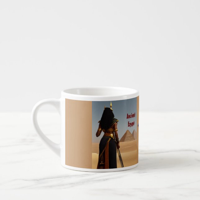 Anciska egyptiska espressomugg (Vänster)