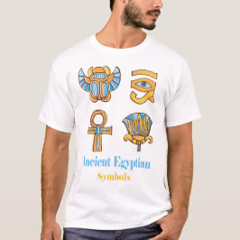 Anciska egyptiska faraoniska symboler t shirt
