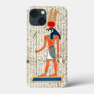 Anciska egyptiska gud Horus Hieroglyphics Design