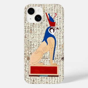 Anciska egyptiska gud Horus Hieroglyphics Design