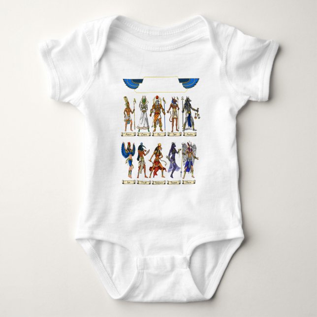 Anciska egyptiska gudar t shirt (Framsida)