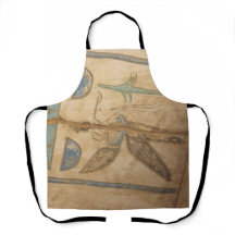 Anciska egyptiska Hieroglyfer Apron