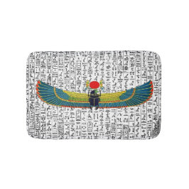 Anciska egyptiska Winged Scarab Badrumsmatta