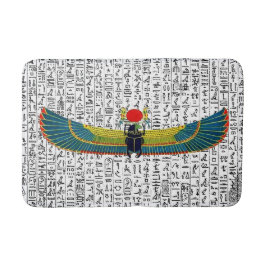 Anciska egyptiska Winged Scarab Bath Mat Badrumsmatta