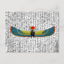 Anciska egyptiska Winged Scarab