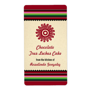Anciska mexikanska serape Kitchen i Sol Fraktsedel