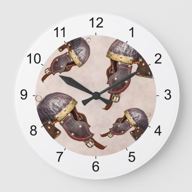 Anciska romerska militärhjälmen stor klocka (Framsida)