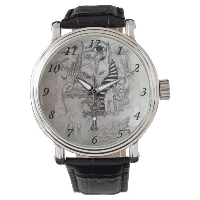 Anciska Utomjordingar, Anubis Armbandsur (Framsida)